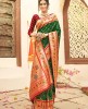 Aamazing Pure Banarasi Georgette Rich Pallu saree.
