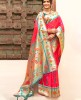 Aamazing Pure Banarasi Georgette Rich Pallu saree.